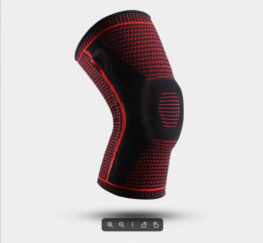 Nylon Outdoor Sports Silicone Knee Pads Summer Knee Basketball Men&