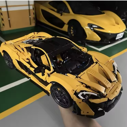Sports Car Building Blocks Toy for Kids