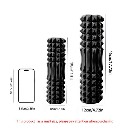 Foam Rollers for Muscle Massage 30/45CM - High-Density Back Foam Roller for Back Pain Relief & Muscle Recovery in Legs & Arms