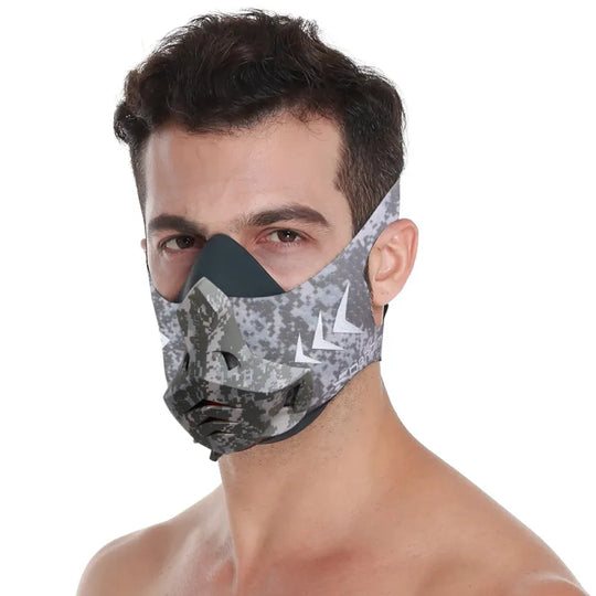 Adjustable Training Mask with Six-Speed Resistance Control
