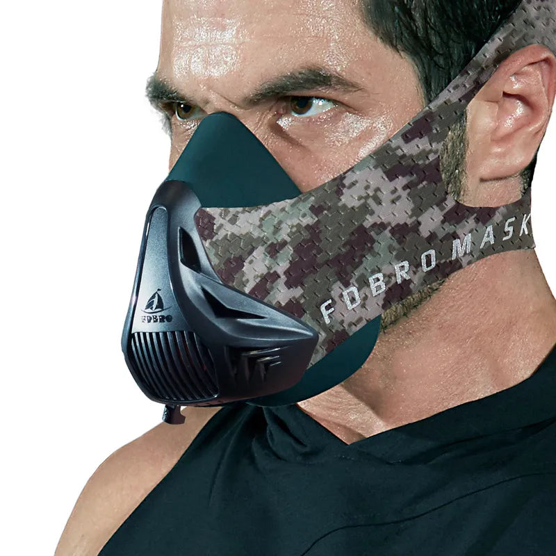 Adjustable Training Mask with Six-Speed Resistance Control