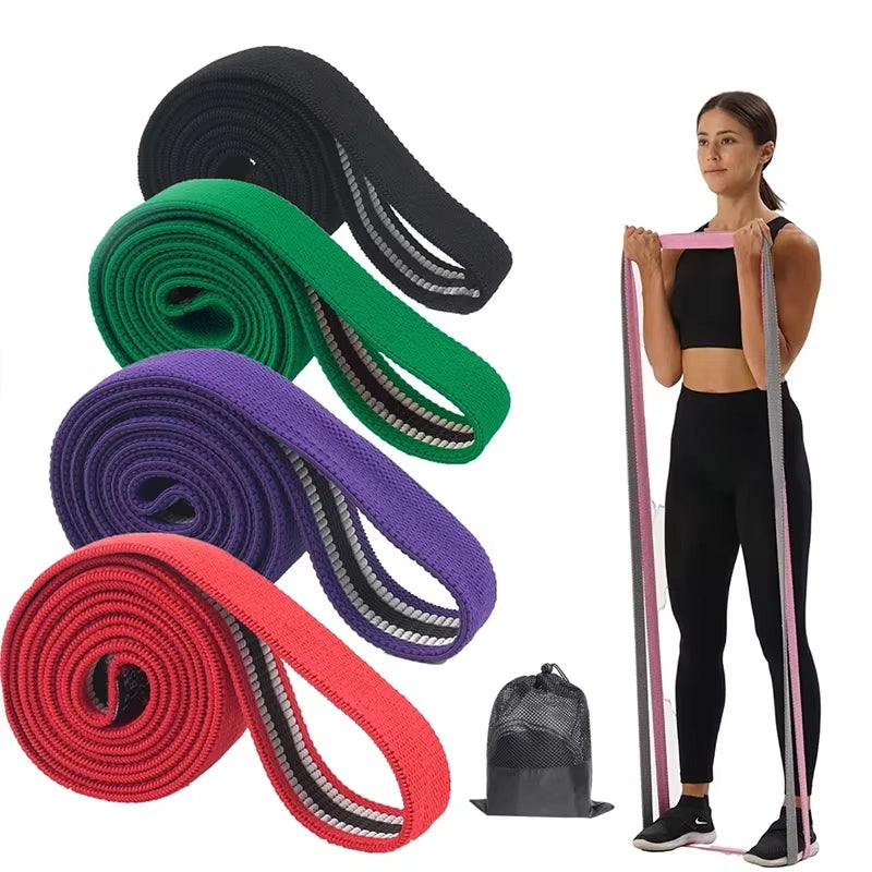 Elastic Fabric Long Resistance Bands Stretch Bands for Exercise Bands Resistance Bands Set for Working Out,Physical Therapy