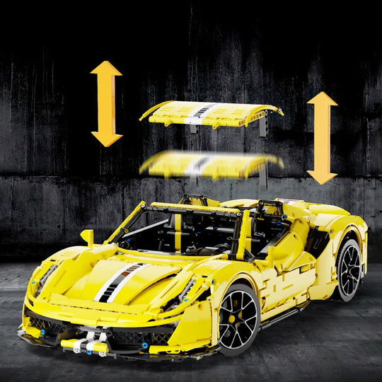 Sports Car Building Blocks Toy for Kids