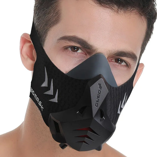 Adjustable Training Mask with Six-Speed Resistance Control