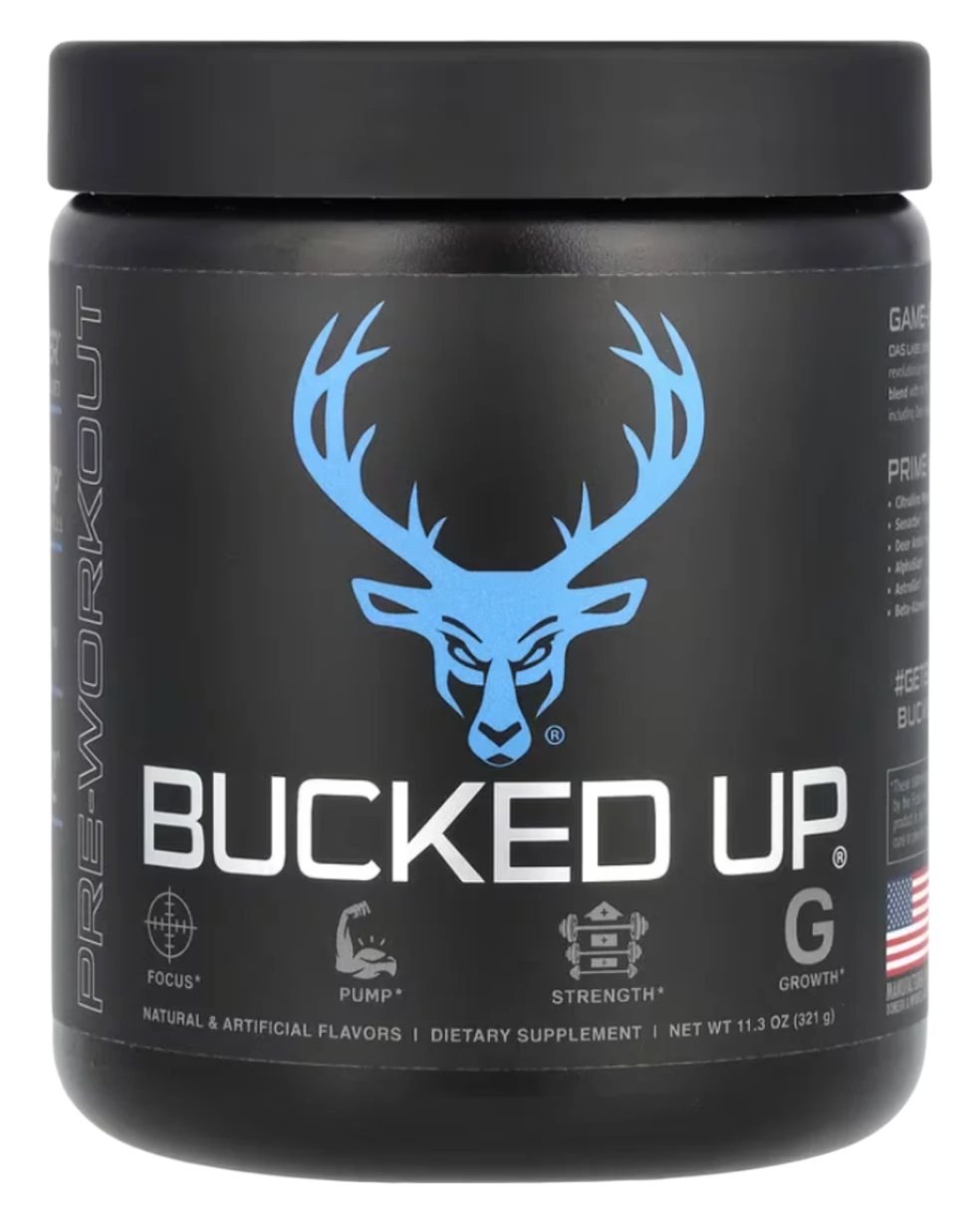 Bucked Up Pre-Workout - Energy, Performance &amp; Focus - 30 Servings