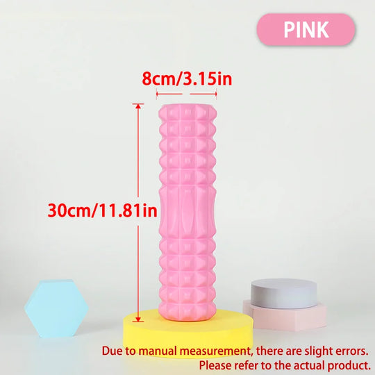 Foam Rollers for Muscle Massage 30/45CM - High-Density Back Foam Roller for Back Pain Relief &amp; Muscle Recovery in Legs &amp; Arms