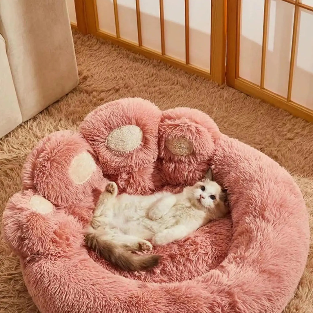 Donut Pet Bed Kylinsure round Plush Orthopedic Donut Dog & Cat Bed