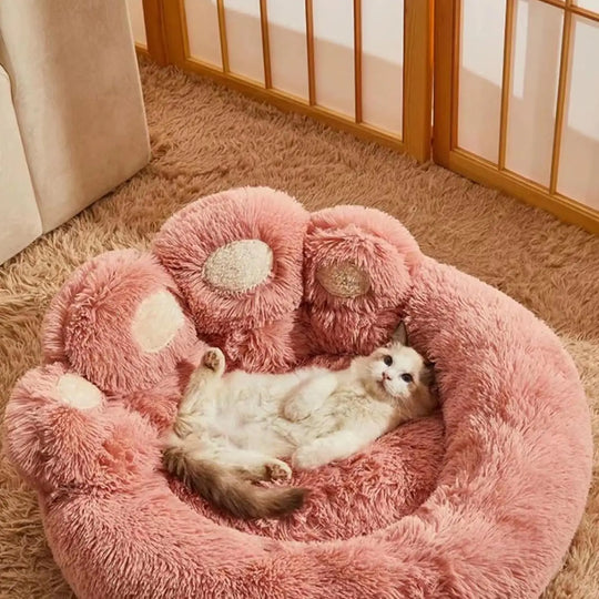Donut Pet Bed Kylinsure round Plush Orthopedic Donut Dog &amp; Cat Bed