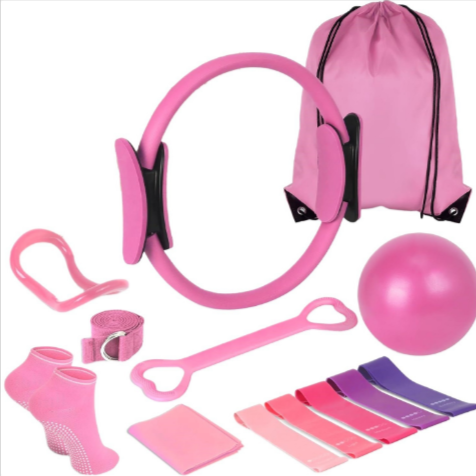 13-Piece Yoga & Pilates Set for Home Fitness