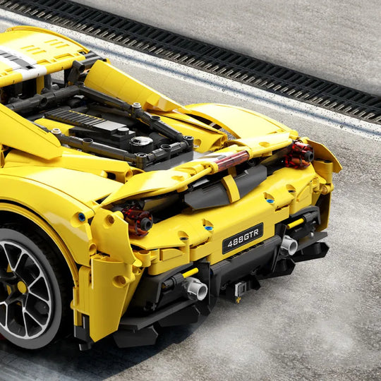 Sports Car Building Blocks Toy for Kids