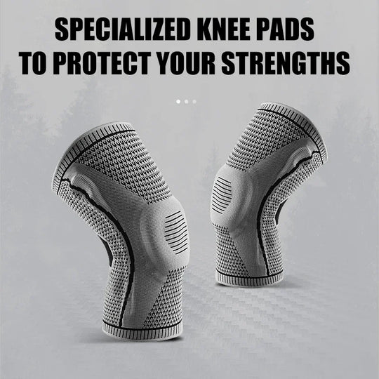 Nylon Outdoor Sports Silicone Knee Pads Summer Knee Basketball Men&