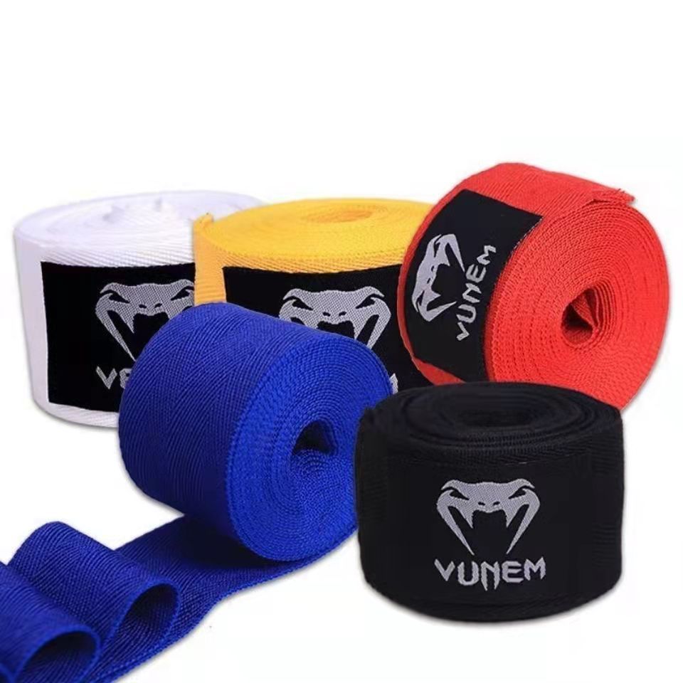 Boxing Hand Wraps Cotton Elastic for Martial Arts Training