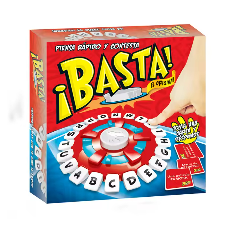 Spanish Fast-Paced Word Game for Family Fun