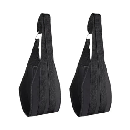 A Pair Heavy Duty AB Sling Straps Suspension Rip-Resistant Fitness for Pull up Bar Hanging Leg Raiser Gym Home Fitness Equipment