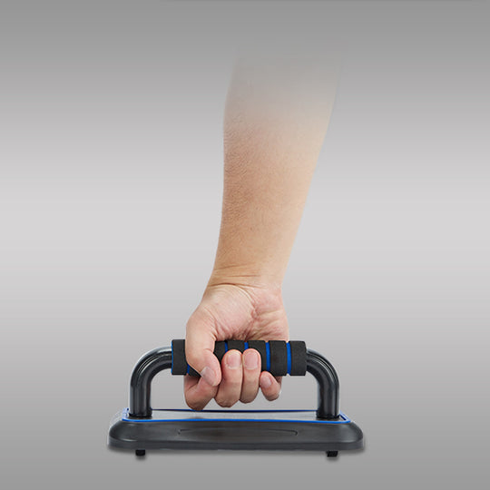 4-Wheel Ab Roller with Push-Up Stand for Fitness