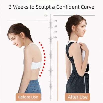 Anti Hunchback Posture Corrector for Students Back Correction with Spinal Sitting Posture Corrector Back Correction Posture