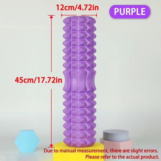 Foam Rollers for Muscle Massage 30/45CM - High-Density Back Foam Roller for Back Pain Relief &amp; Muscle Recovery in Legs &amp; Arms