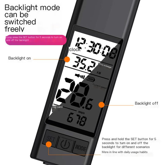 Bicycle Front Light with High Decibel Horn for Cycling