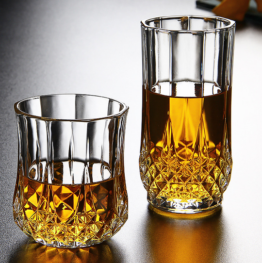 LuxeCrystal Home Glass for Elegant Drinkware