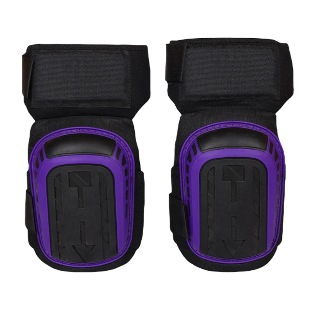 Double-Layer Shockproof Knee Protectors - 20Mm Thick Gel-Eva Hybrid Padding for Concrete Grinding/Cleaning