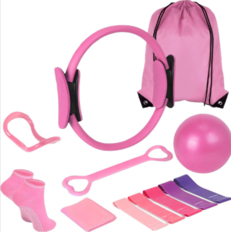 13-Piece Yoga &amp; Pilates Set for Home Fitness