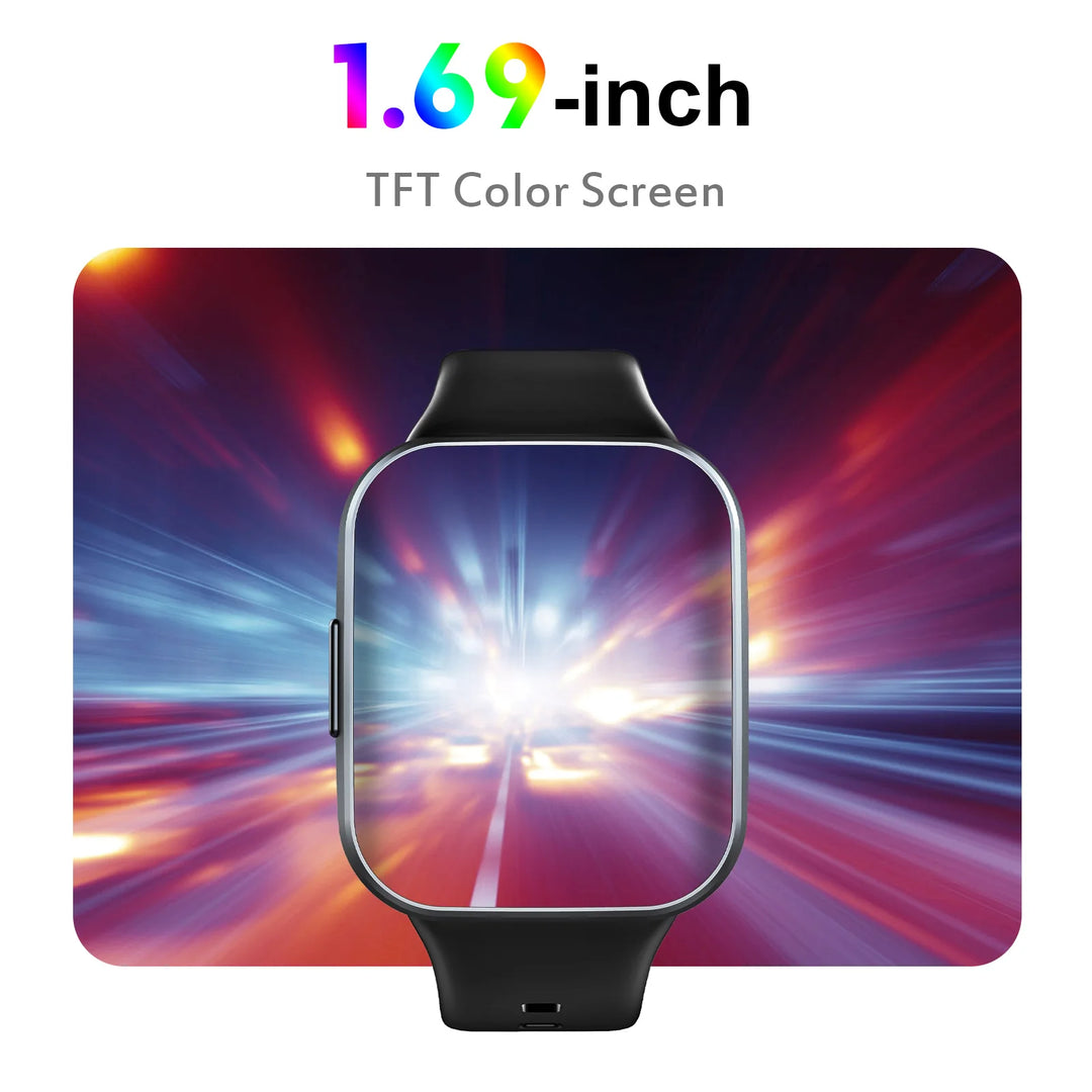 Q23 Smart Watch, Fitness Tracker Watch, 1.69&