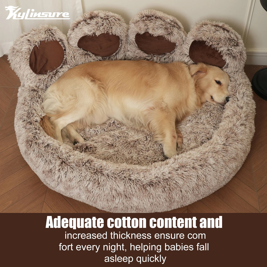 Donut Pet Bed: Plush Orthopedic Comfort for Dogs &amp; Cat