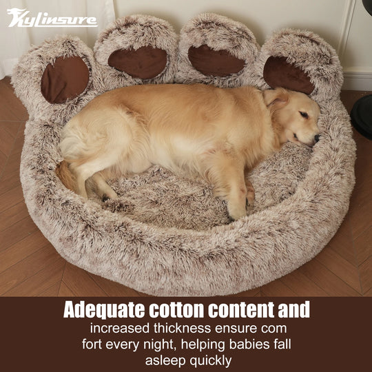 Donut Pet Bed: Plush Orthopedic Comfort for Dogs &amp; Cat