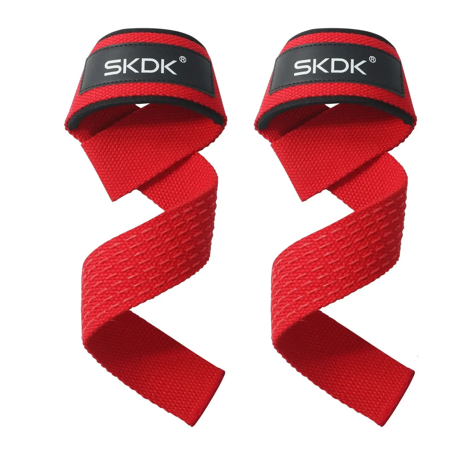 Adjustable Weightlifting Wrist Straps | Non-Slip Gym Lifting Support Bands