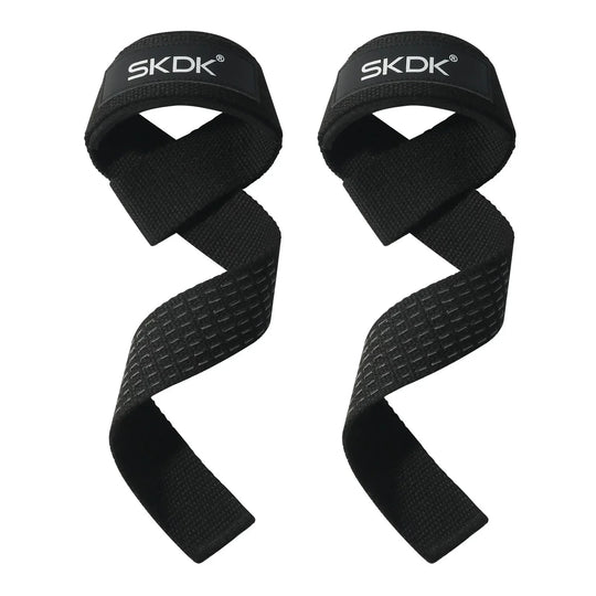 Adjustable Weightlifting Wrist Straps | Non-Slip Gym Lifting Support Bands