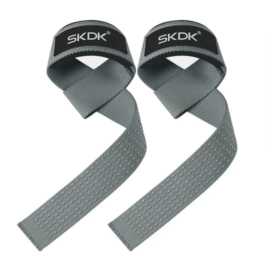 Adjustable Weightlifting Wrist Straps | Non-Slip Gym Lifting Support Bands