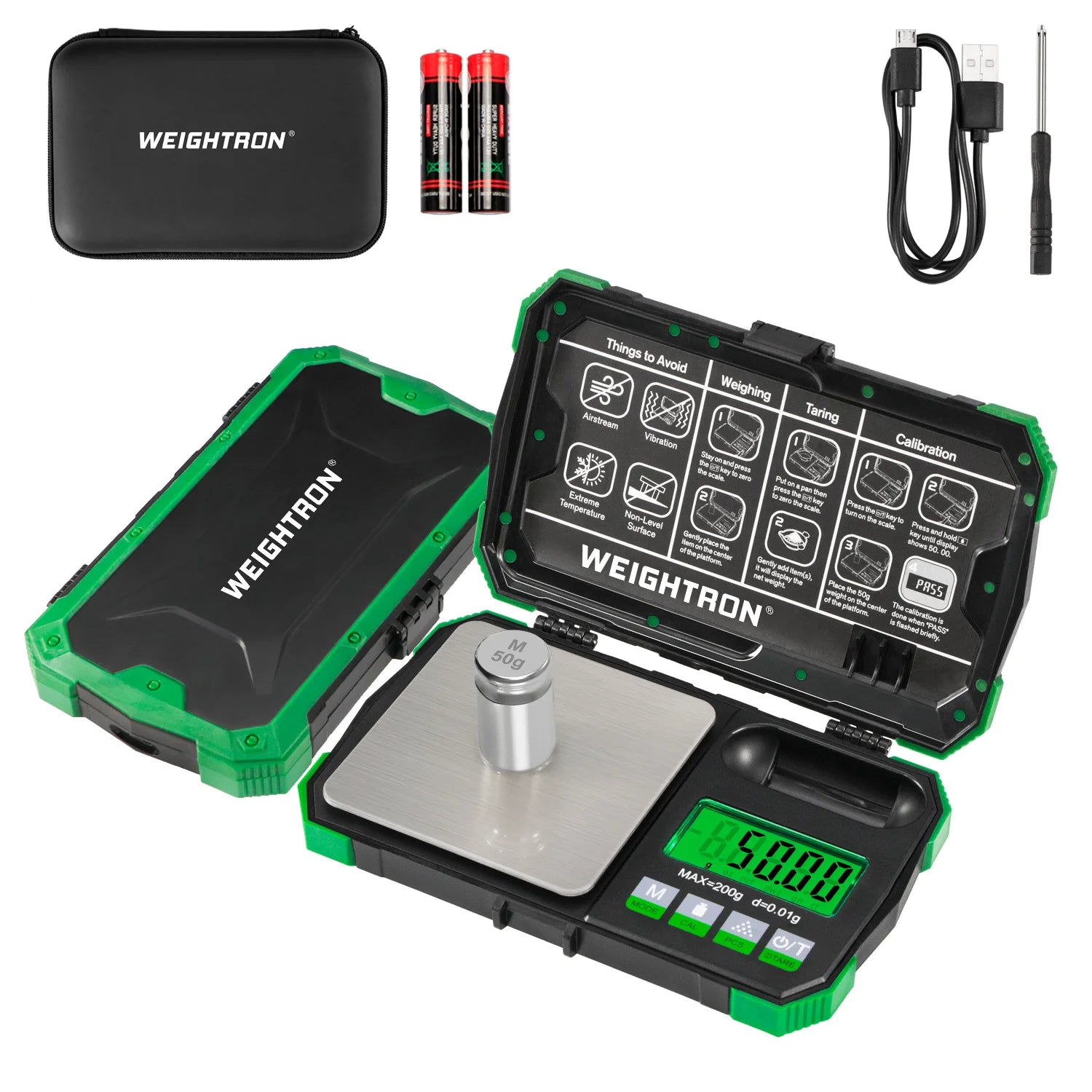 Gram Scale for Food 200G/0.01G Digital Weight Grams and Ounces Mini Pocket Scale with LCD Display Tare for Jewelry