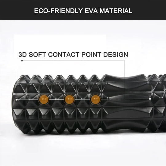 Foam Rollers for Muscle Massage 30/45CM - High-Density Back Foam Roller for Back Pain Relief &amp; Muscle Recovery in Legs &amp; Arms