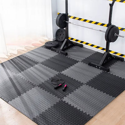30X30Cm 16 Pcs Interlocking Yoga Mat Home Gym and Yoga Equipment Protective Mat EVA Foam Non Slip Flooring Indoor Fitness