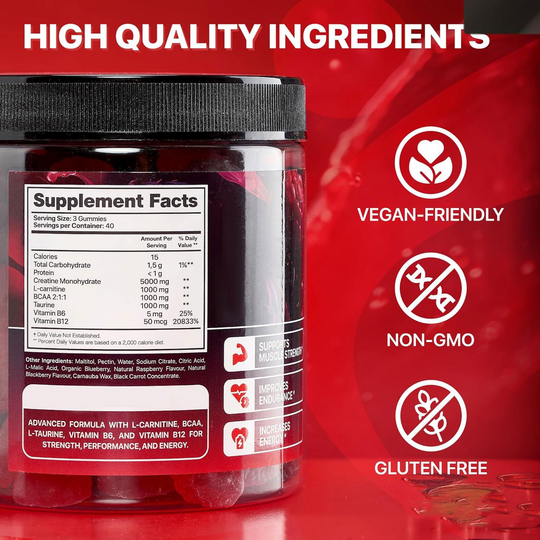 Muscle Boost Gummies for Strength &amp; Recovery