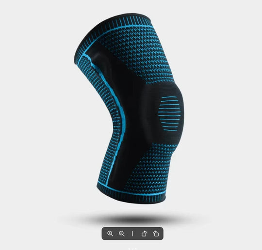 Nylon Outdoor Sports Silicone Knee Pads Summer Knee Basketball Men&