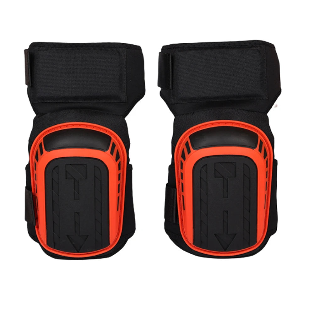 Double-Layer Shockproof Knee Protectors - 20Mm Thick Gel-Eva Hybrid Padding for Concrete Grinding/Cleaning