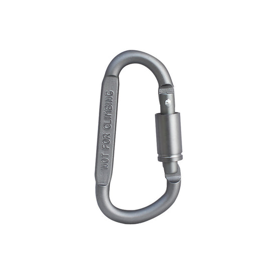 Aluminum Alloy Carabiner Clip | Portable D-Shaped Hook