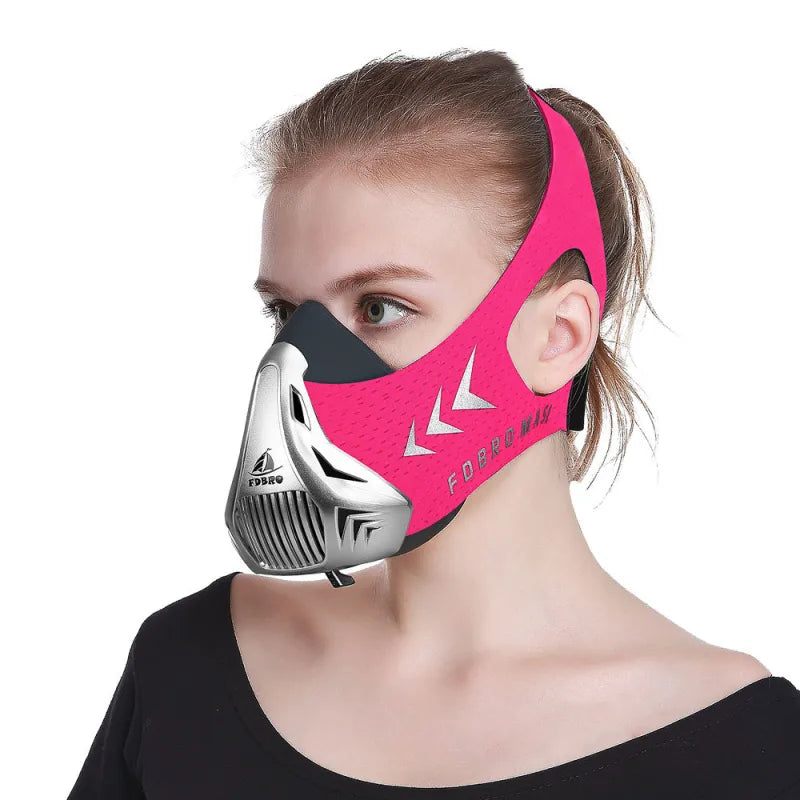 Adjustable Training Mask with Six-Speed Resistance Control