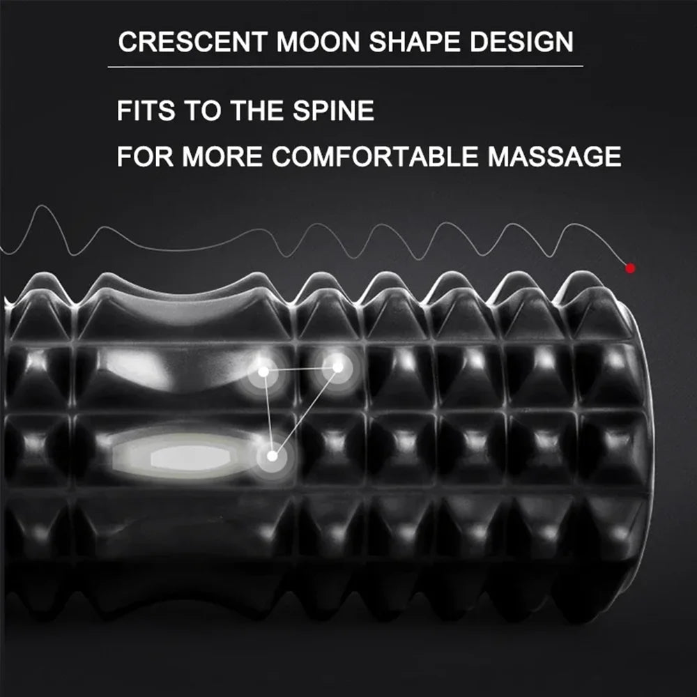 Foam Rollers for Muscle Massage 30/45CM - High-Density Back Foam Roller for Back Pain Relief &amp; Muscle Recovery in Legs &amp; Arms