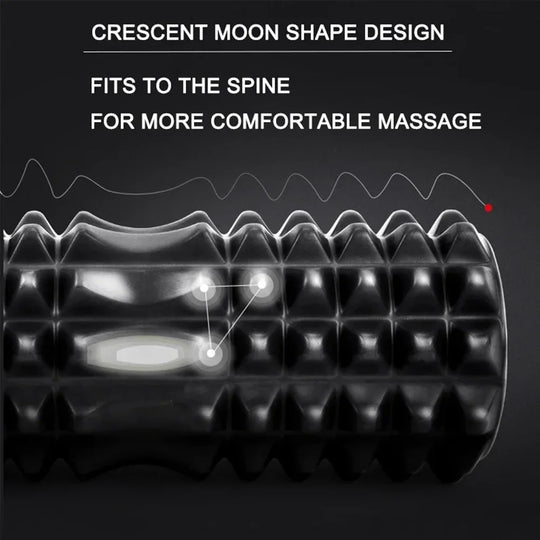 Foam Rollers for Muscle Massage 30/45CM - High-Density Back Foam Roller for Back Pain Relief &amp; Muscle Recovery in Legs &amp; Arms