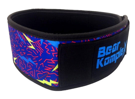 BKX Straight 4 Power Belt Pro for firm core support during squats, deadlifts, and Olympic lifts.