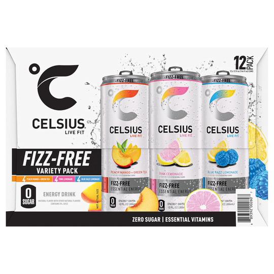 Celsius Fizz Free Energy Drink Variety Pack
